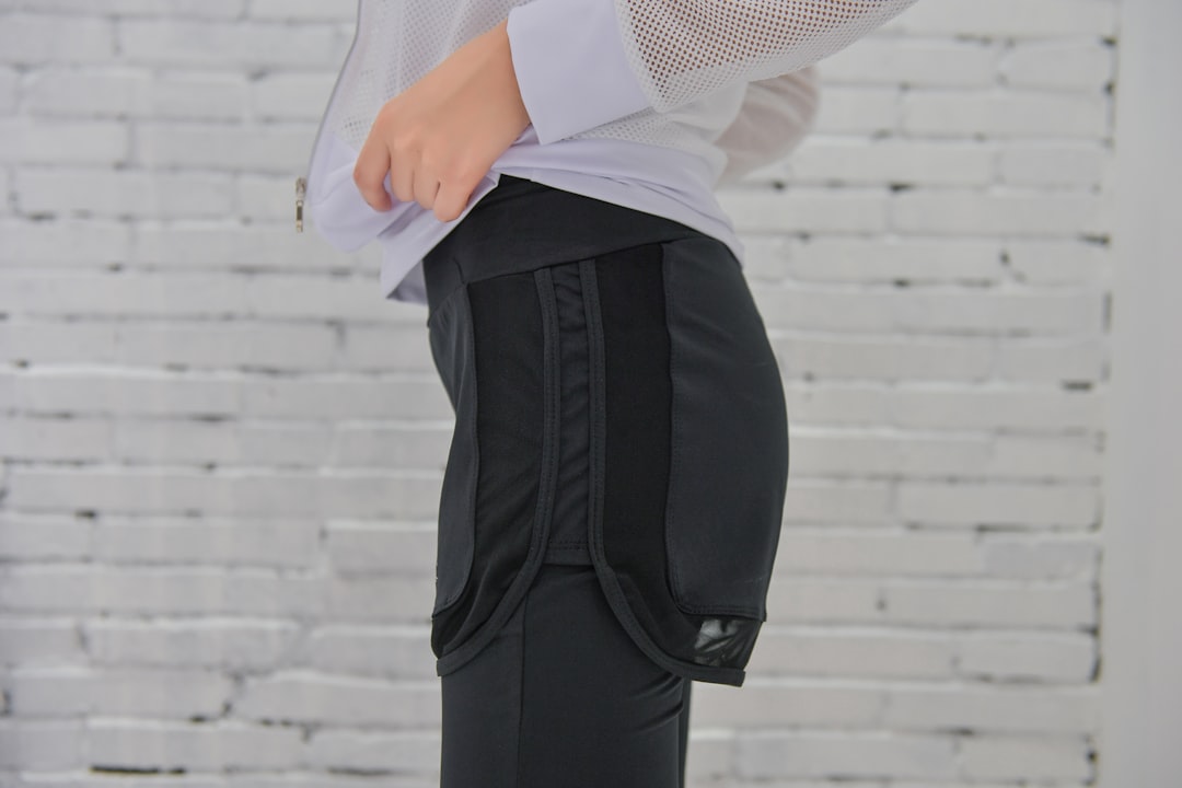 Photo asymmetric skirt